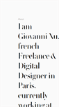 Mobile Screenshot of giovannixu.com